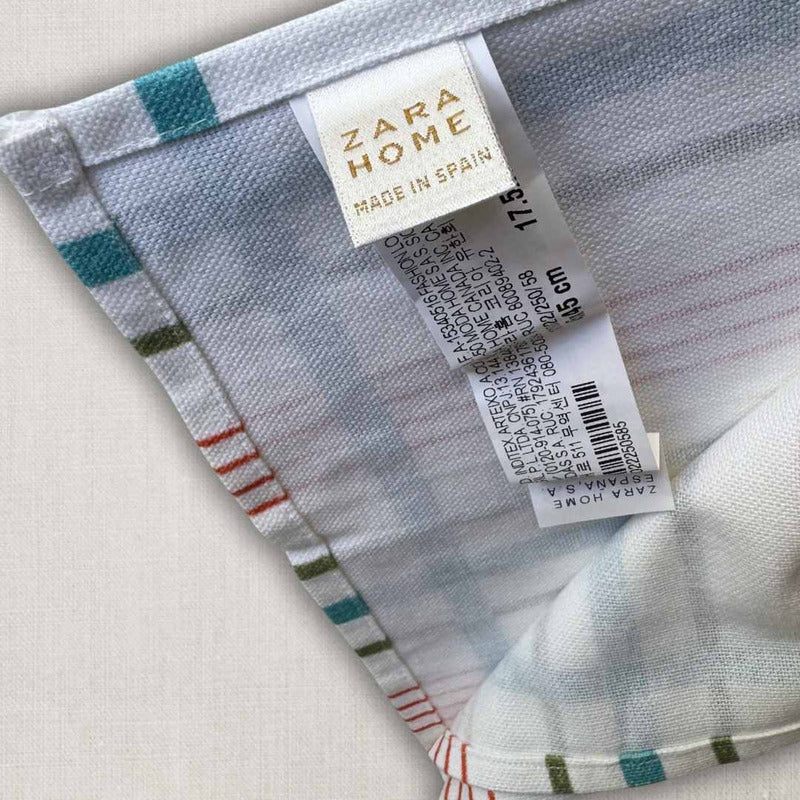 Zara Home Mantel Individual O Servilleta De Tela (2 Pack)