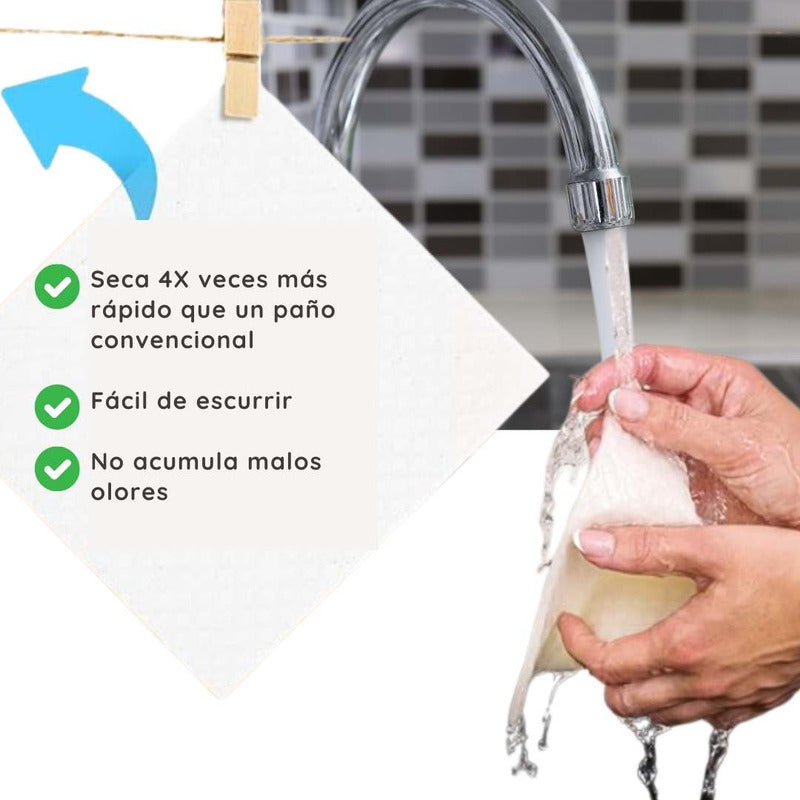 H&M Paño De Cocina Super Absorbente Anti Olor, Sueco