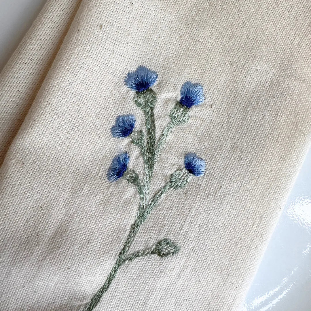 Zara Home Mantelito Individual, Servilleta De Tela Con Bordado (Pack de 3)