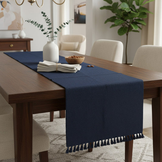 Zara Home Mantel Rectangular, Camino De Mesa 100% Algodón