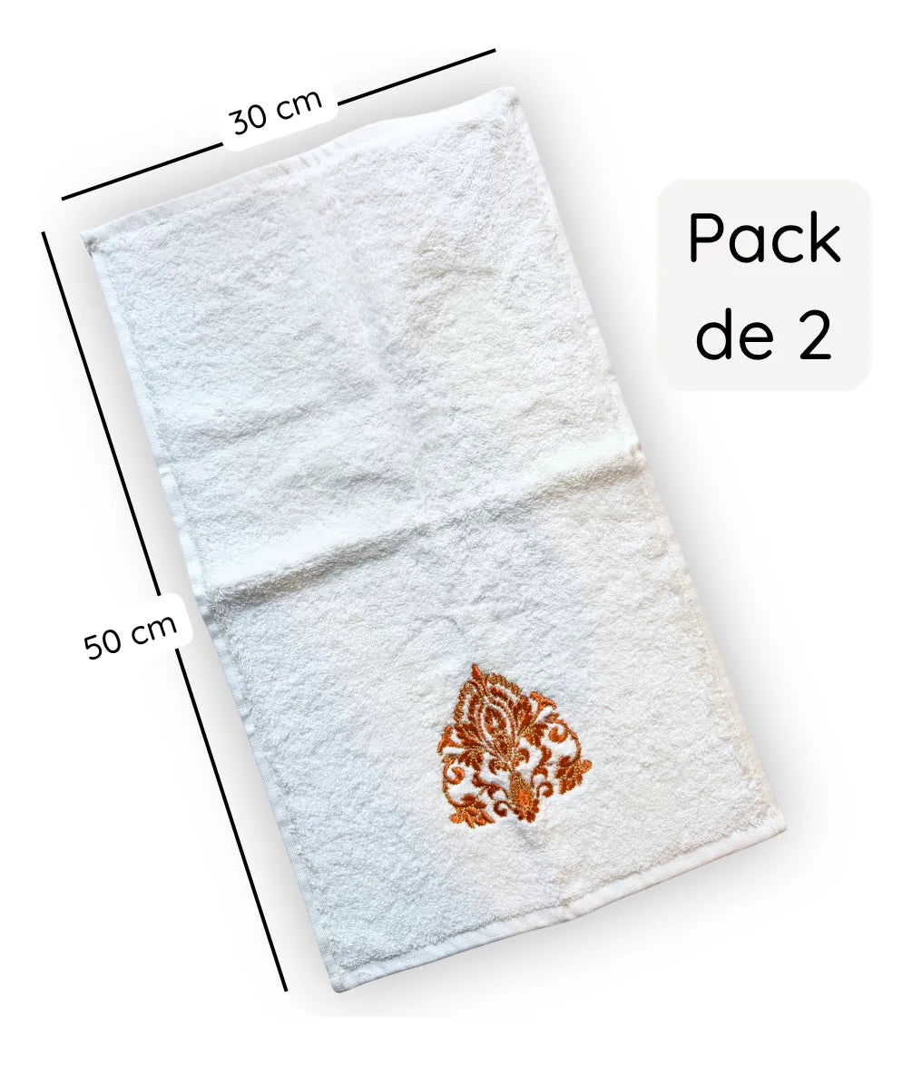 Zara Home Toalla De Manos, Royal Collection, Pack De 2