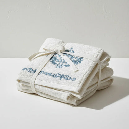 Zara Home Toalla Individual De Algodón 30 X 30 Cm, Pack De 3