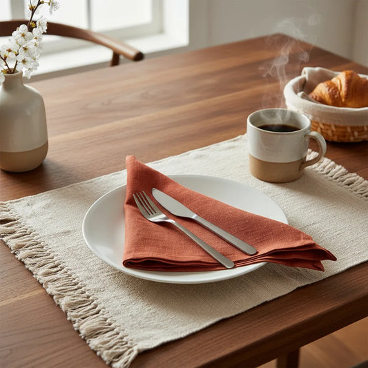 Zara Home Mantel Individual O Servilleta De Lino (4 Unid)
