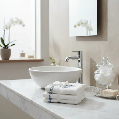 Zara Home Toalla Individual De Algodón 30 X 30 Cm, Pack De 3