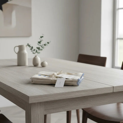 Zara Home Mantelito Individual, Servilleta De Tela Con Bordado (Pack de 3)