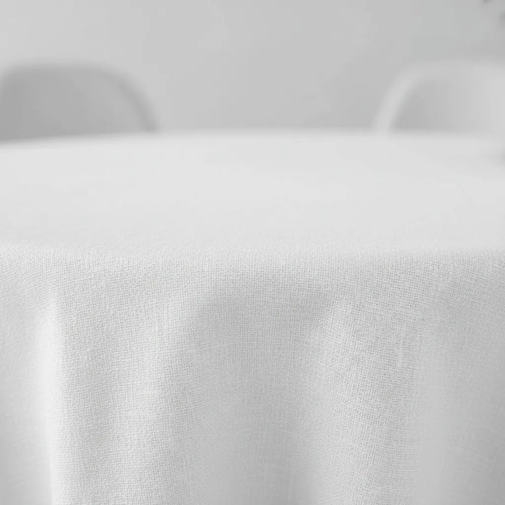 Zara Home Mantel Redondo 100% Lino, Mesa De 4-6 Personas