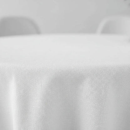 Zara Home Mantel Redondo 100% Lino, Mesa De 4-6 Personas