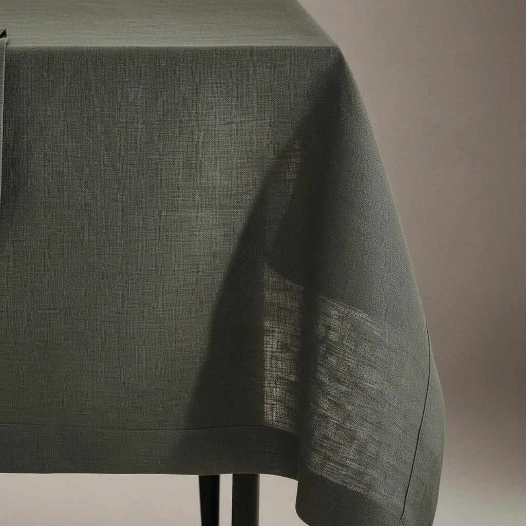 Zara Home Mantel Rectangular 100% Lino, Mesa De 6-8 Puestos